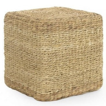 Woven Cube Ottoman